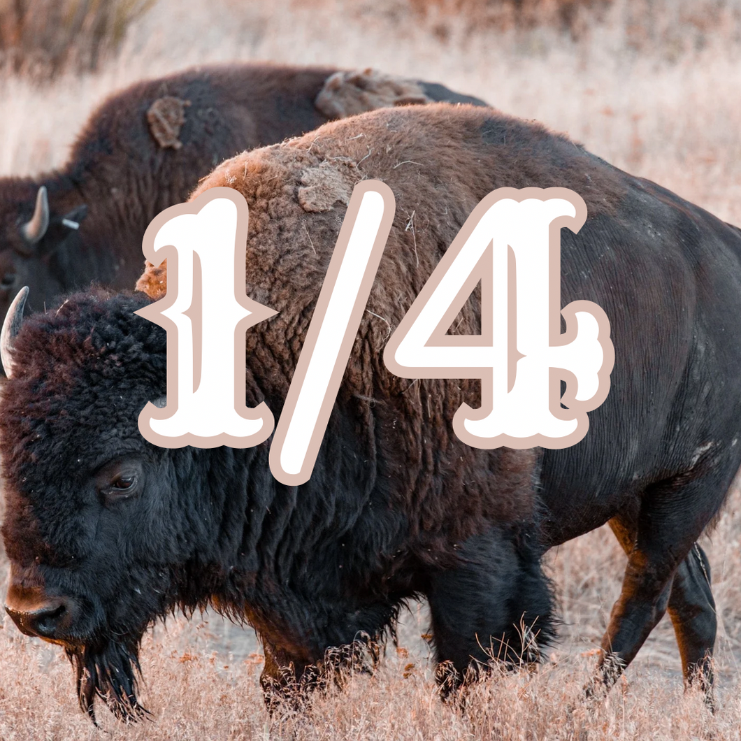 1/4 Bison Deposit