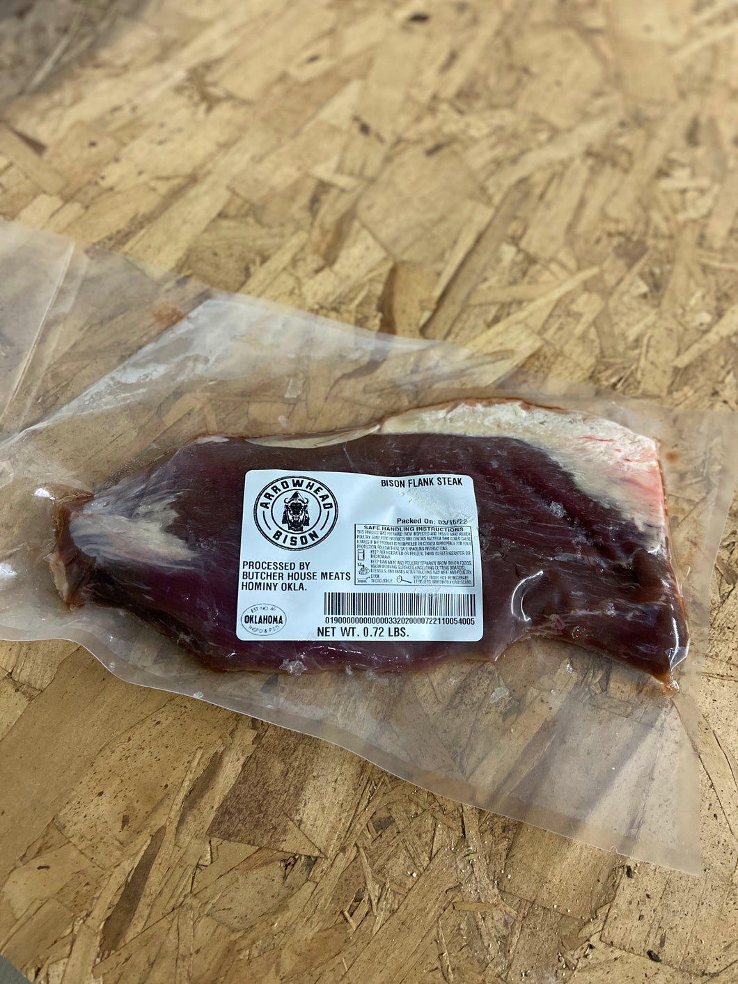 Bison Flank Steak